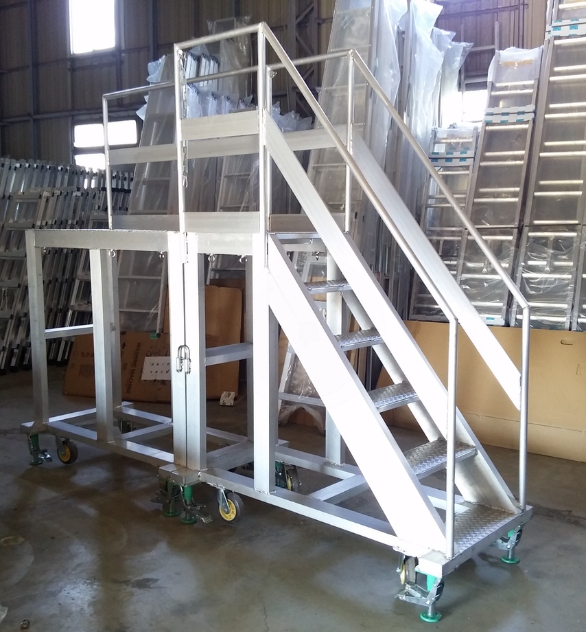 150公分高頂器維修平台梯