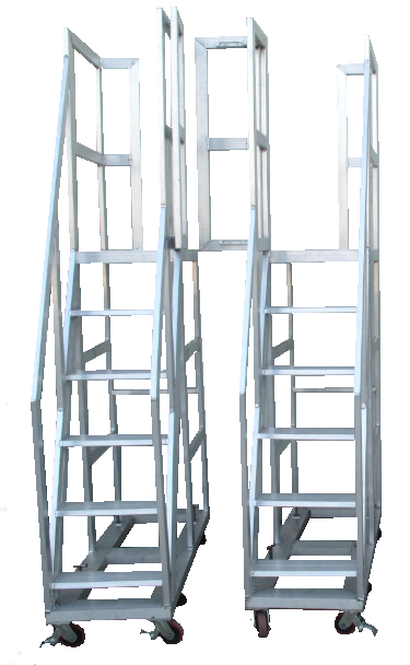 6階移動式作業梯-單邊可開式