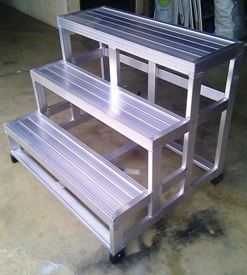 3階固定式作業梯