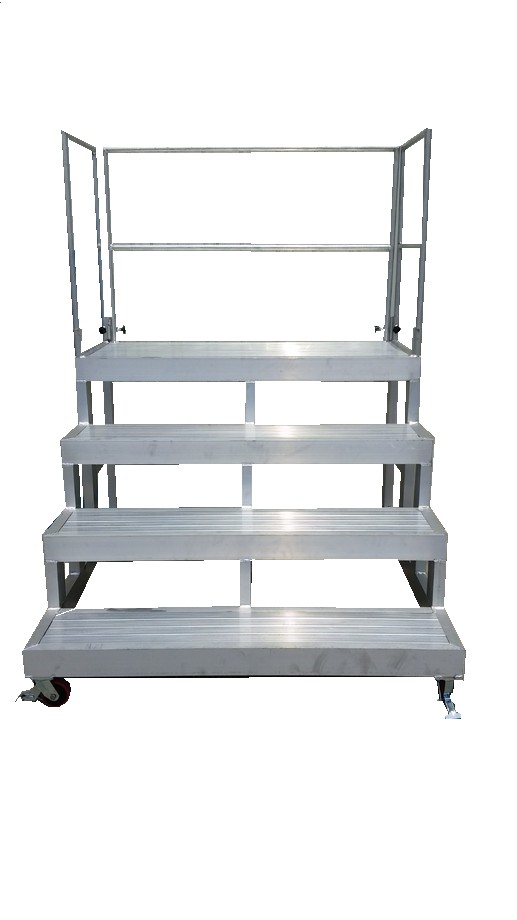 4階移動式手扶階梯-