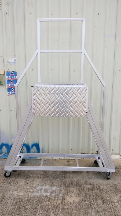 5階移動式工作台單側扶手