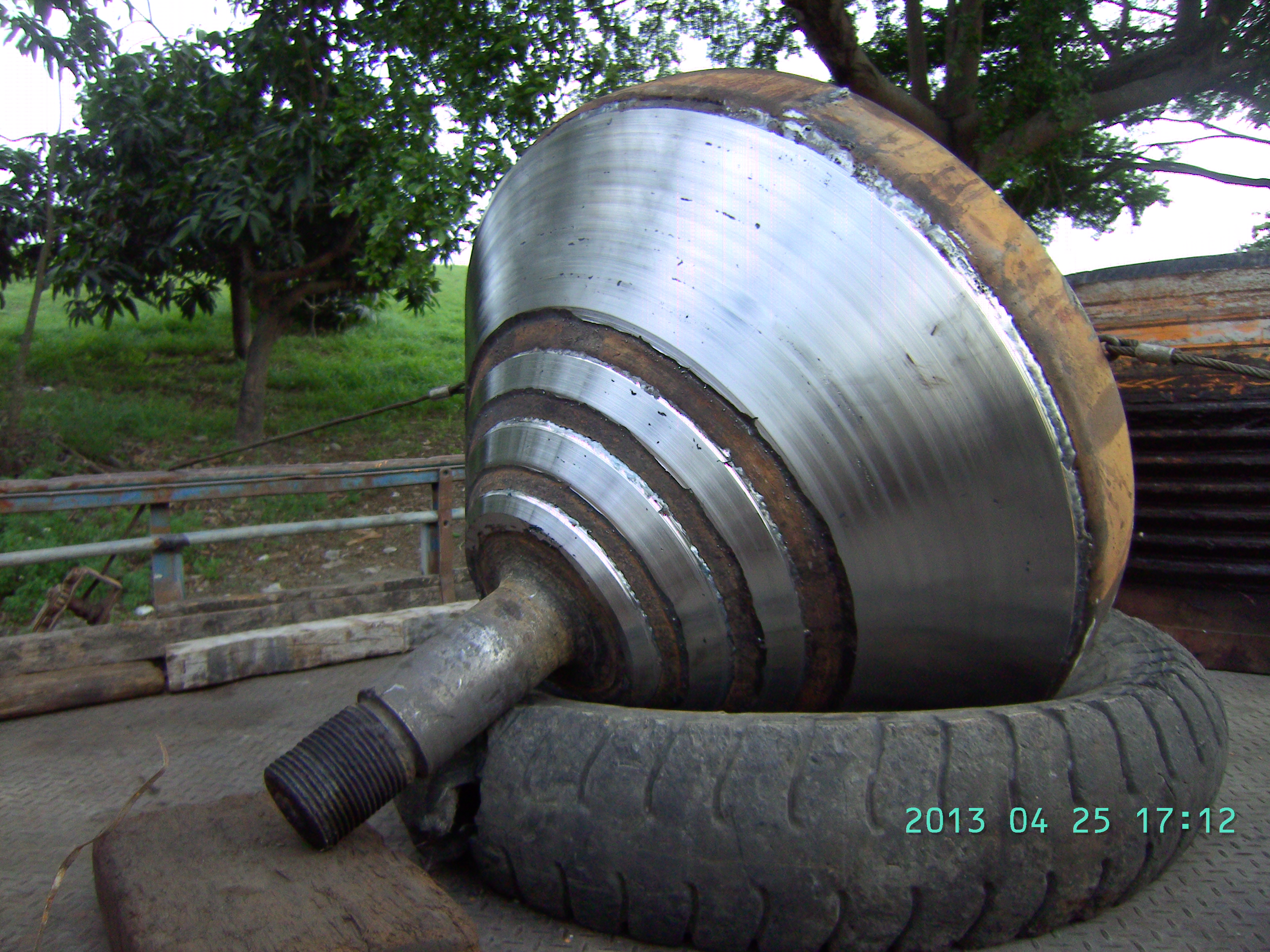 錐碎機錐體蕊加工1