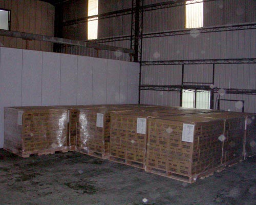 產品包裝完成區