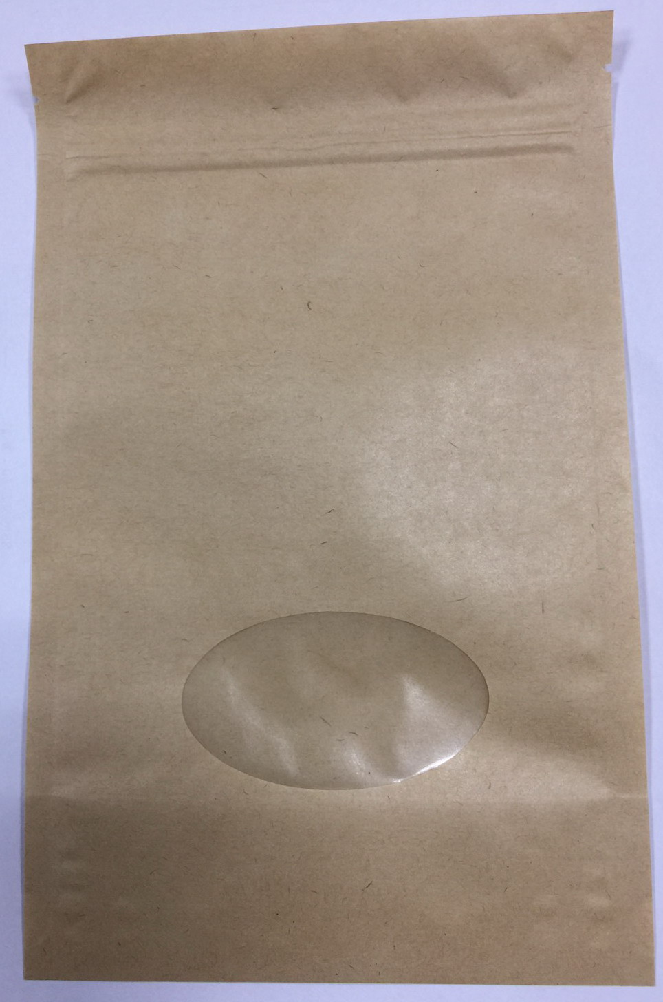 KPET牛皮鏤空夾鏈立袋