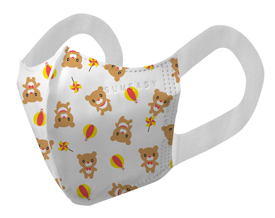 3D立體兒童防塵口罩