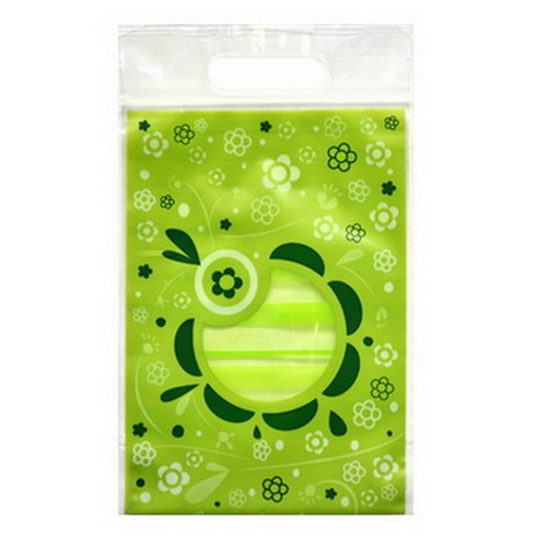 花語PP手提折角夾鏈袋