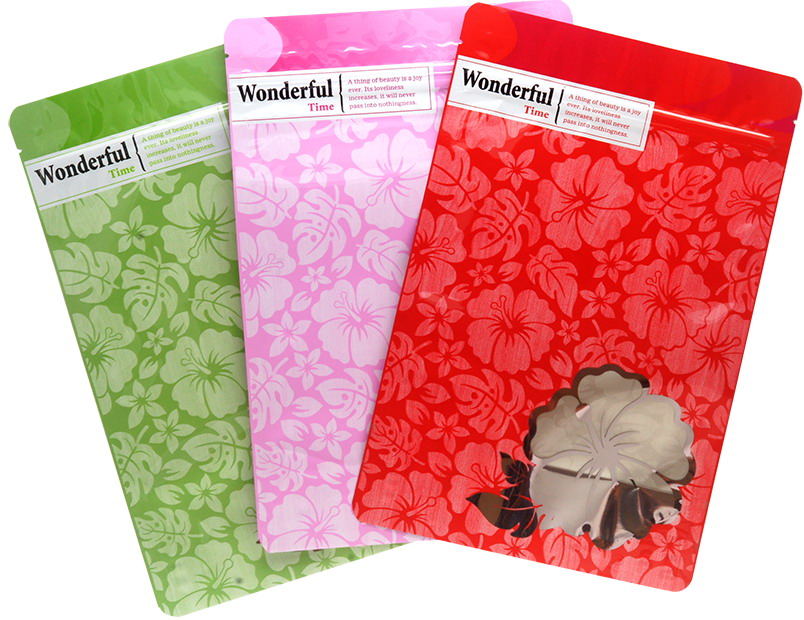 671花開富貴4兩-站立夾鏈袋