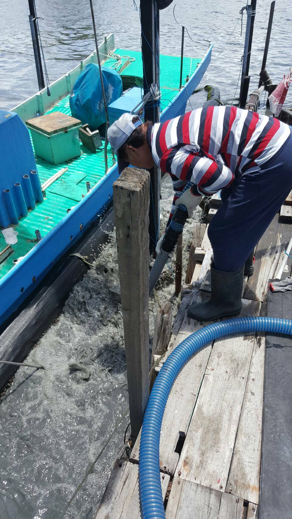 真空壓力衝散汙泥