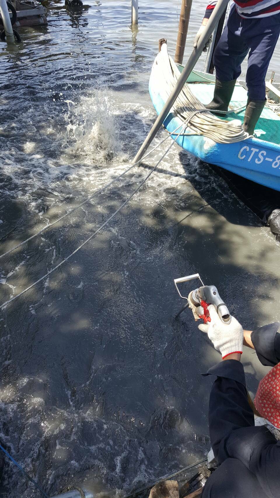 真空壓力衝散汙泥