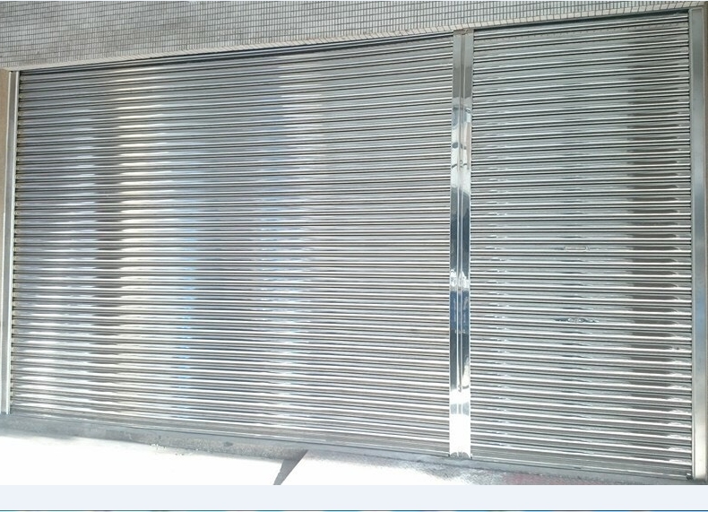 電動白鐵門開手拉式小門