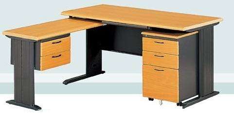 TD150木紋辦公桌TC-a3108