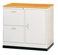 3尺二抽一門隔間櫃TC-a1011