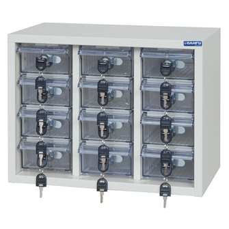 十二屜透明抽手機櫃