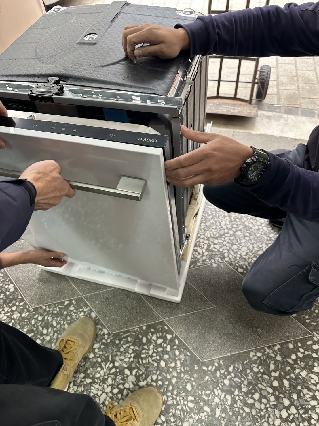 ASKO洗碗機新機安裝
