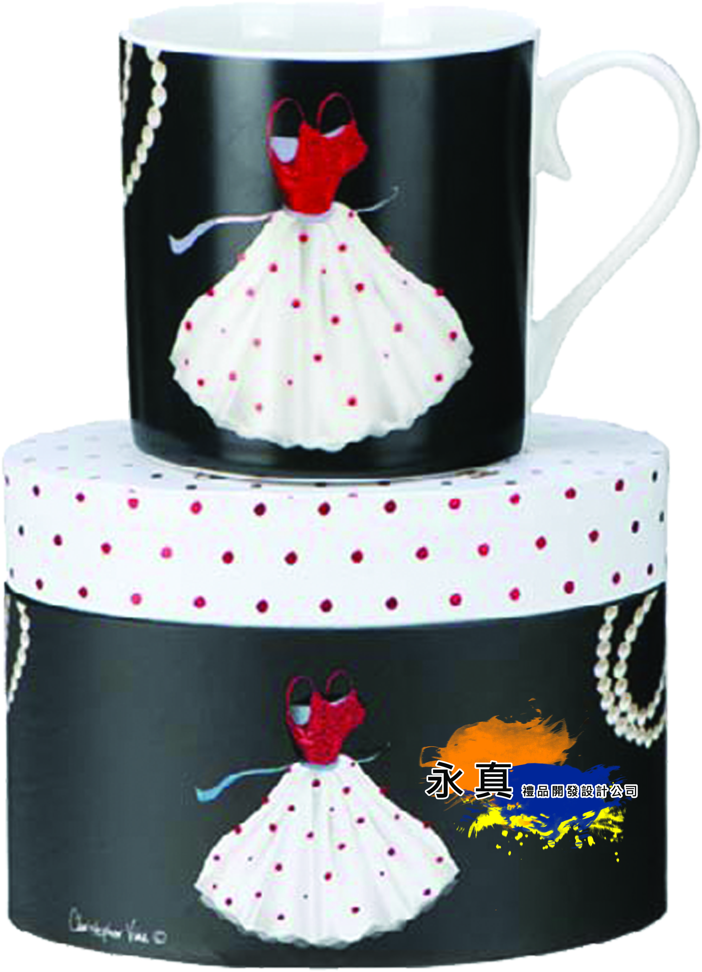 192-GA090282-0(麗滋慢舞馬克杯加手工盒)