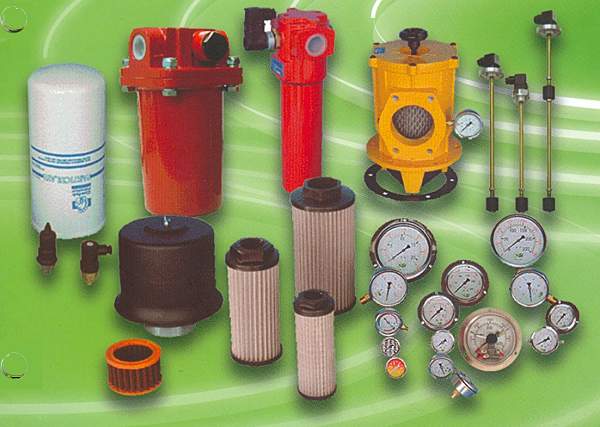 過濾器液位開關，壓力計