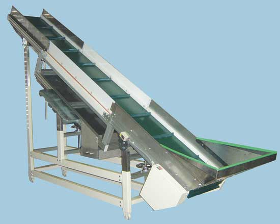 皮帶輸送機附料斗