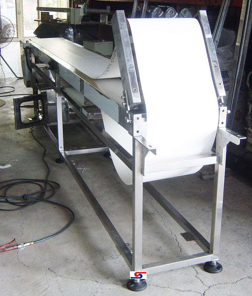 食品級可折式皮帶輸送機