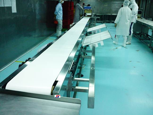 食品級便當包裝輸送機