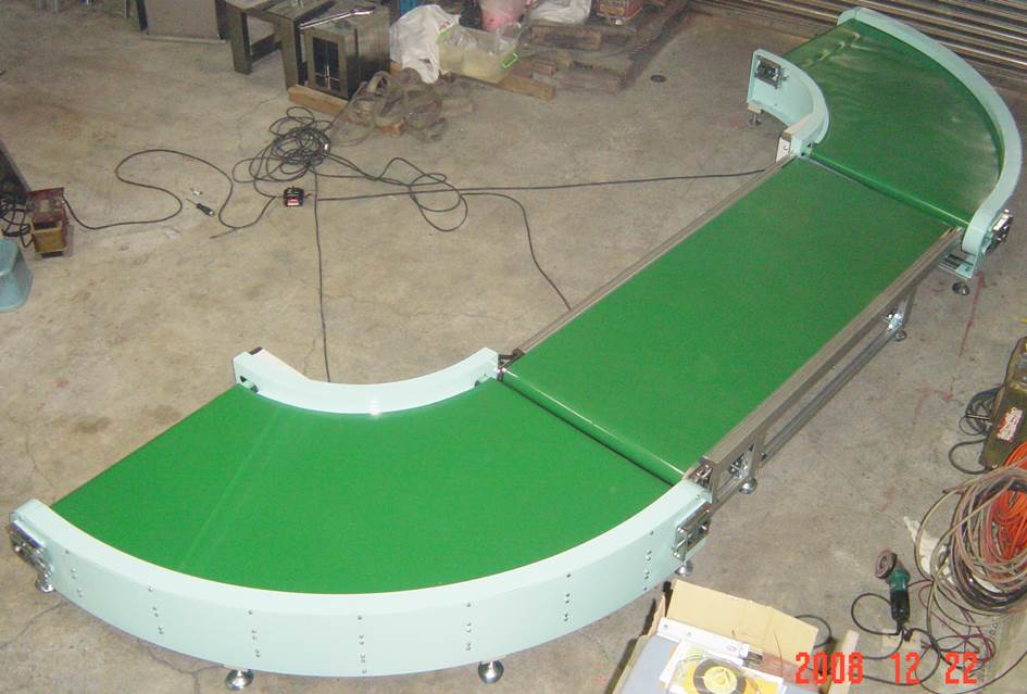 雙頭轉彎+直型輸送機