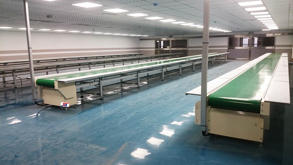 桌面式皮帶輸送機