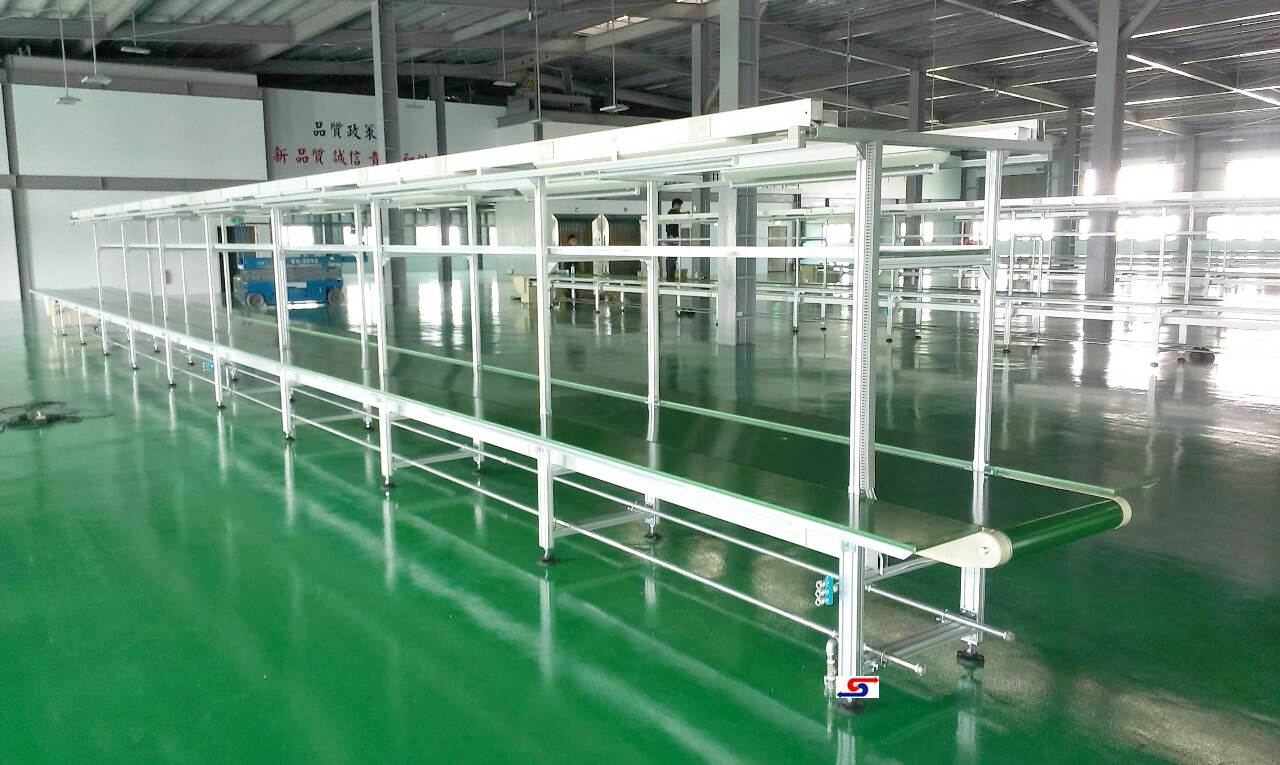 桌面式皮帶輸送機全配A