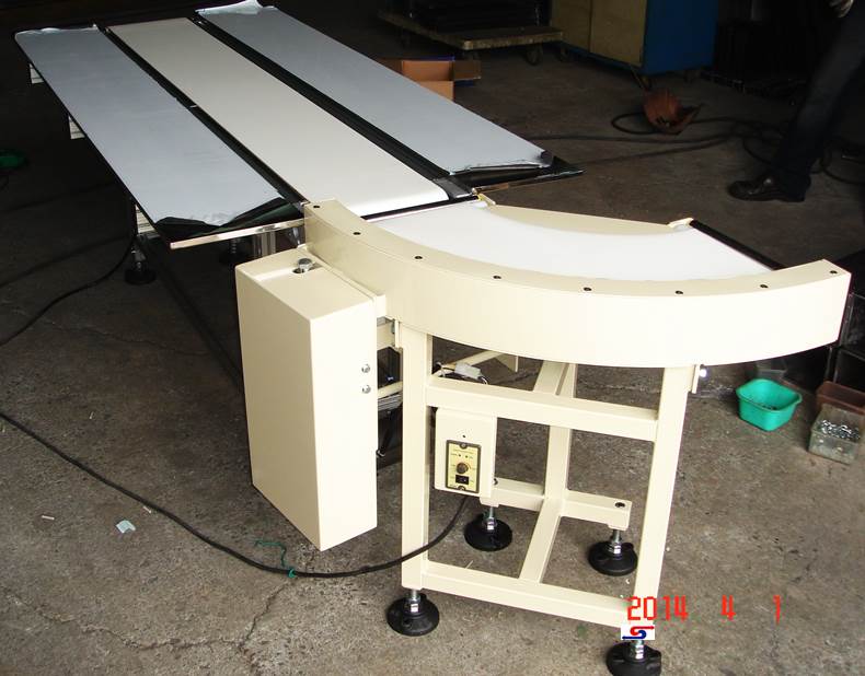 轉彎+直型輸送機(附桌面)