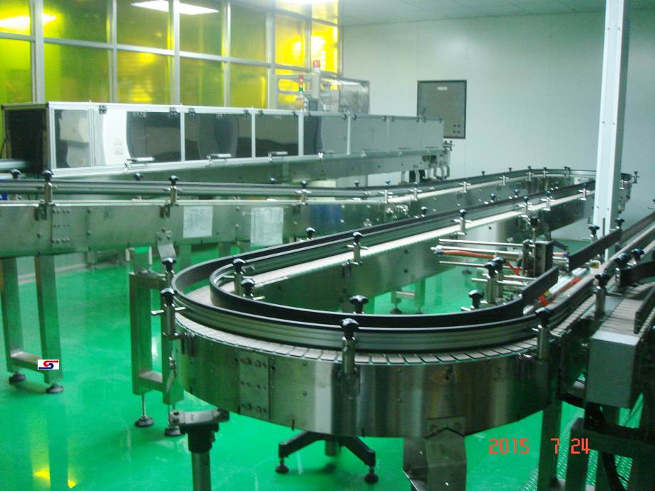 S型頂板鍊條輸送機