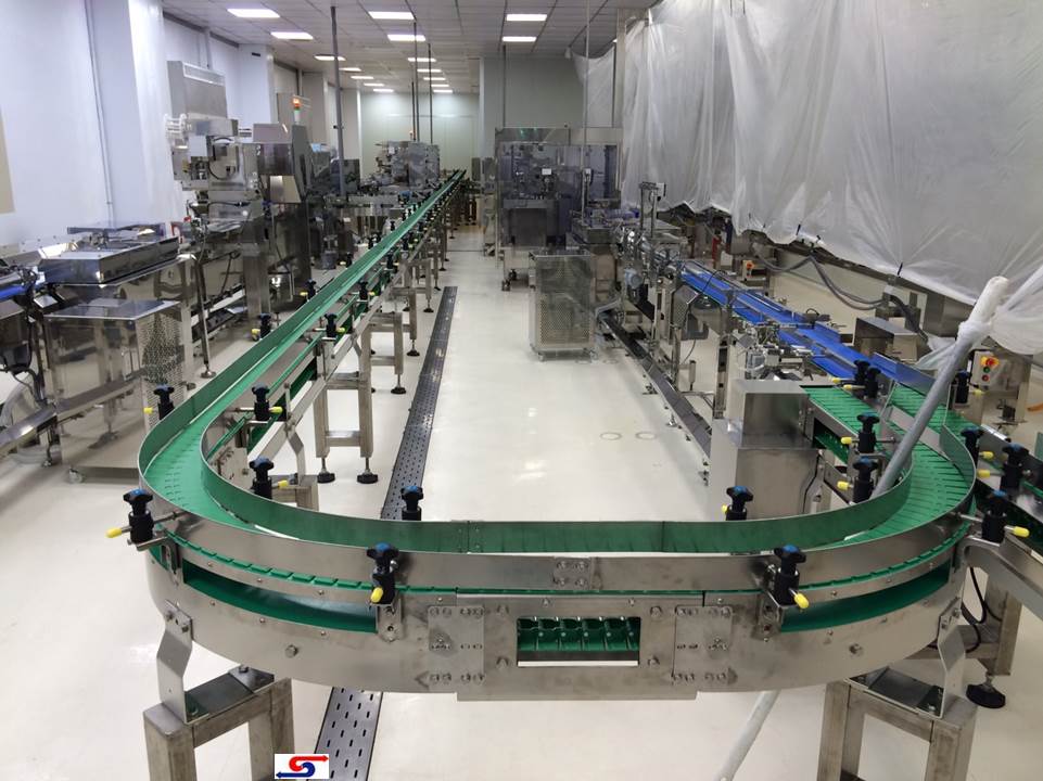 頂板鍊條U型轉彎輸送C