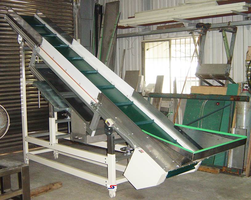 皮帶式揚程輸送(可架精檢機)