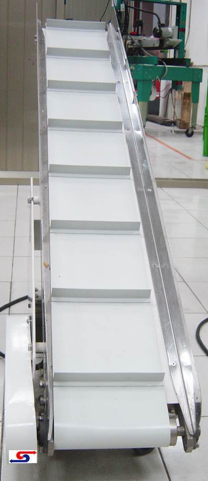 揚程皮帶+橫棧輸送機A