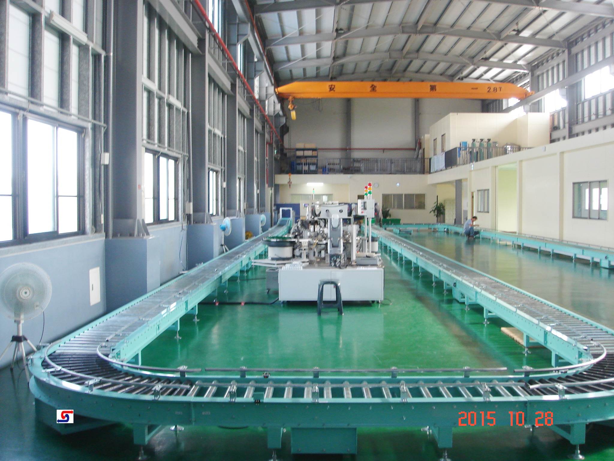 S型環繞動力滾筒輸送機