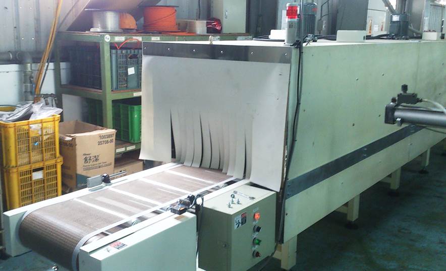 鐵弗龍網帶+自動溫控烘乾爐