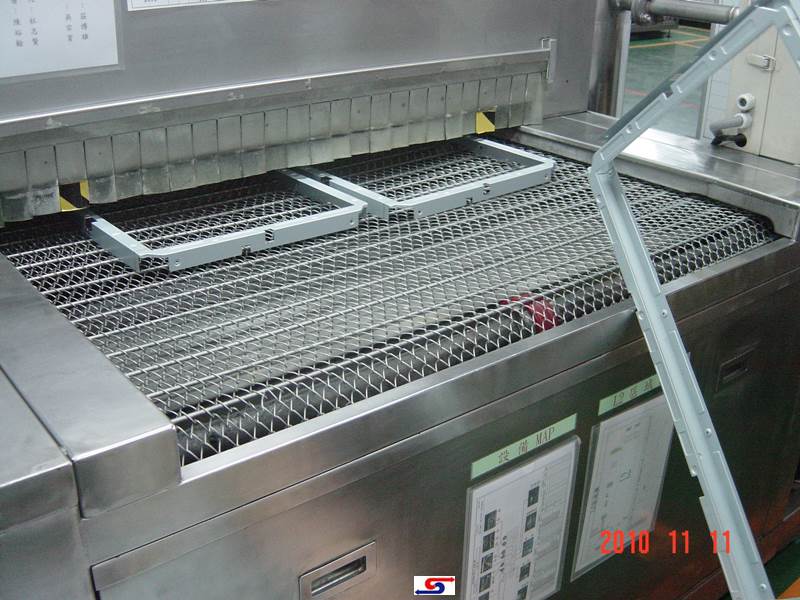 鍊條式網帶輸送機