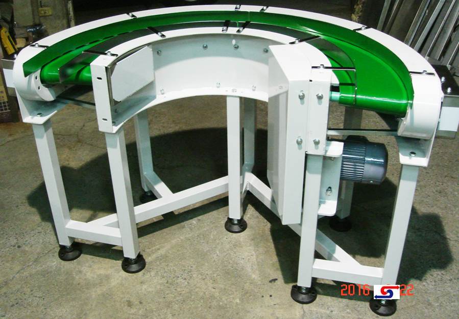 180度轉彎皮帶式輸送機