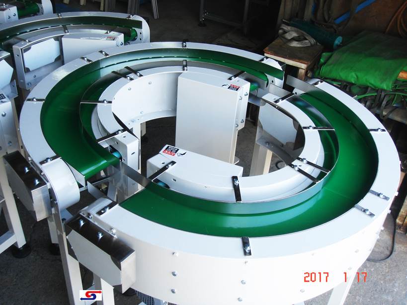 180度轉彎皮帶式輸送機A