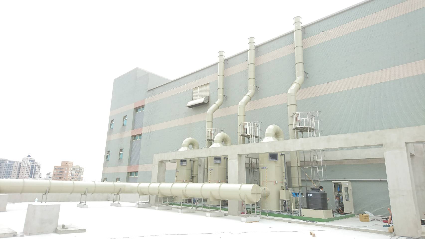 洗滌塔空氣處理防治設備