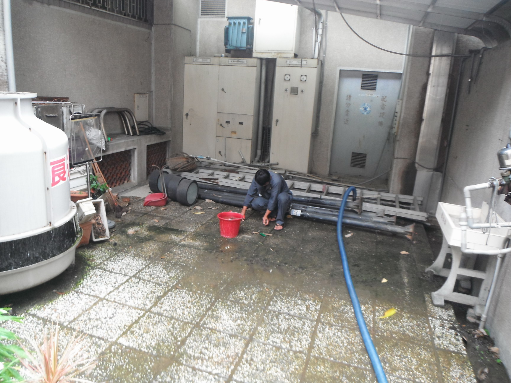 中正公園抽化糞池