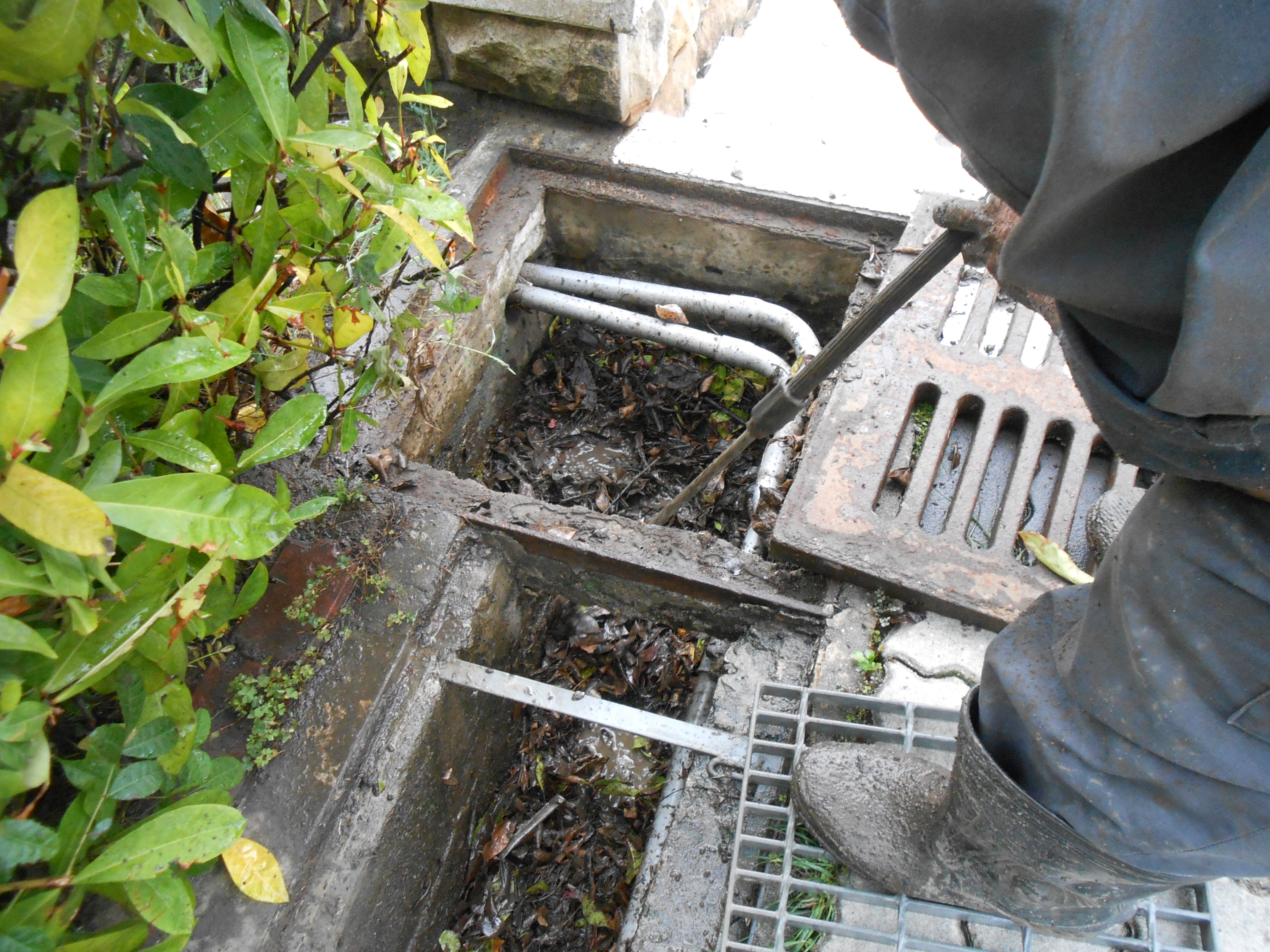 中正公園清洗水溝