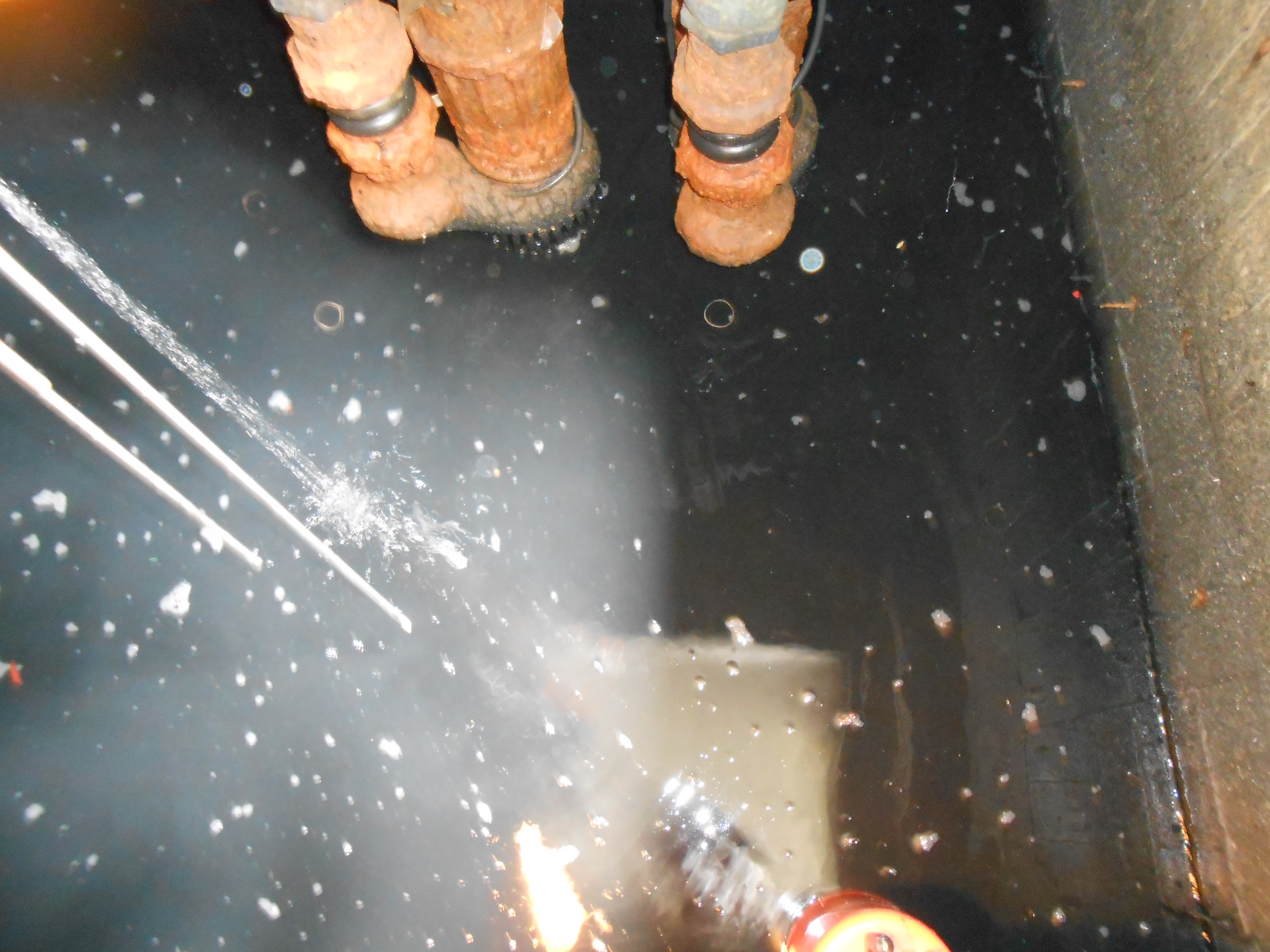 民和國中污水池清理