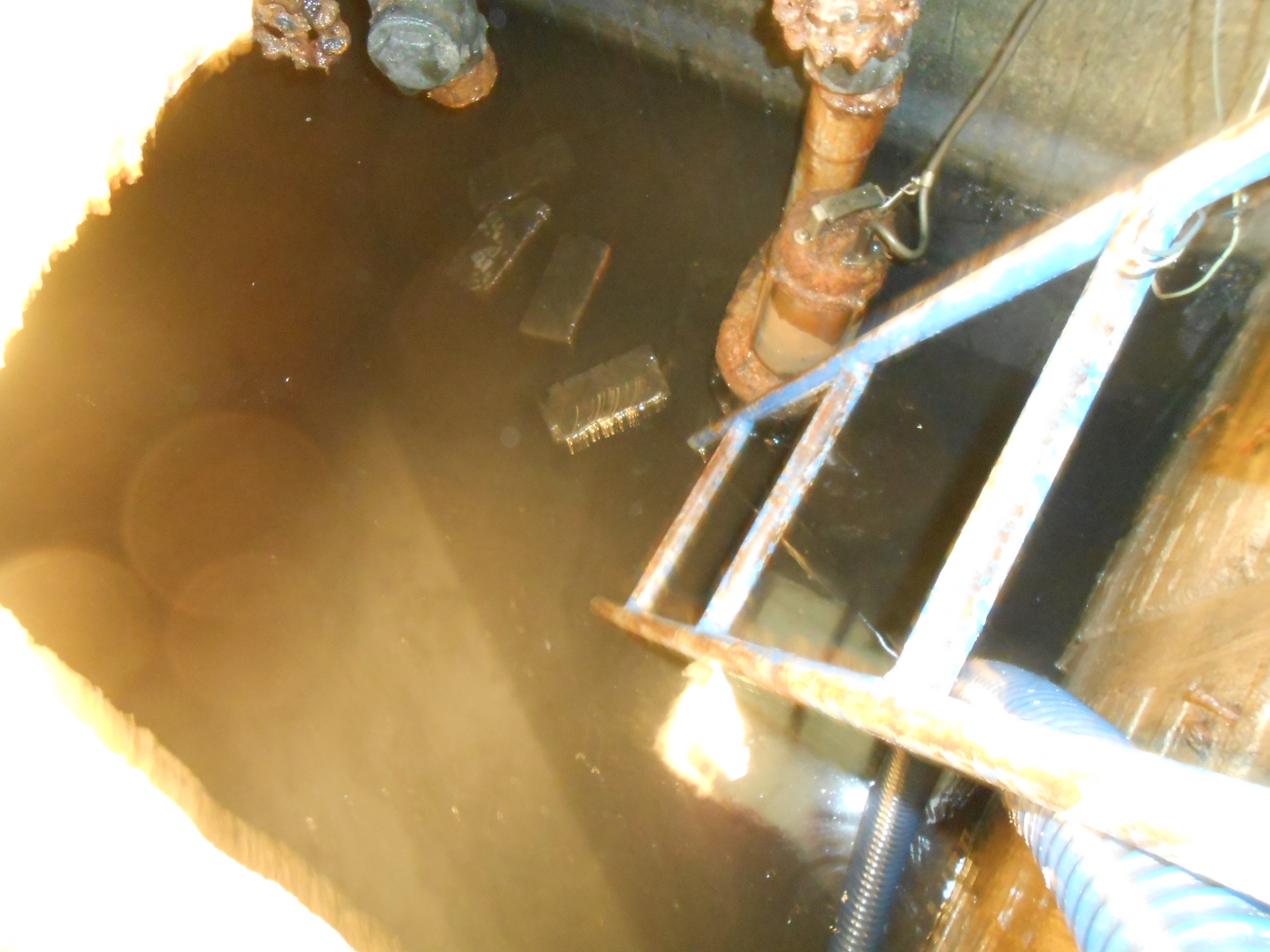 民和國中污水池清理