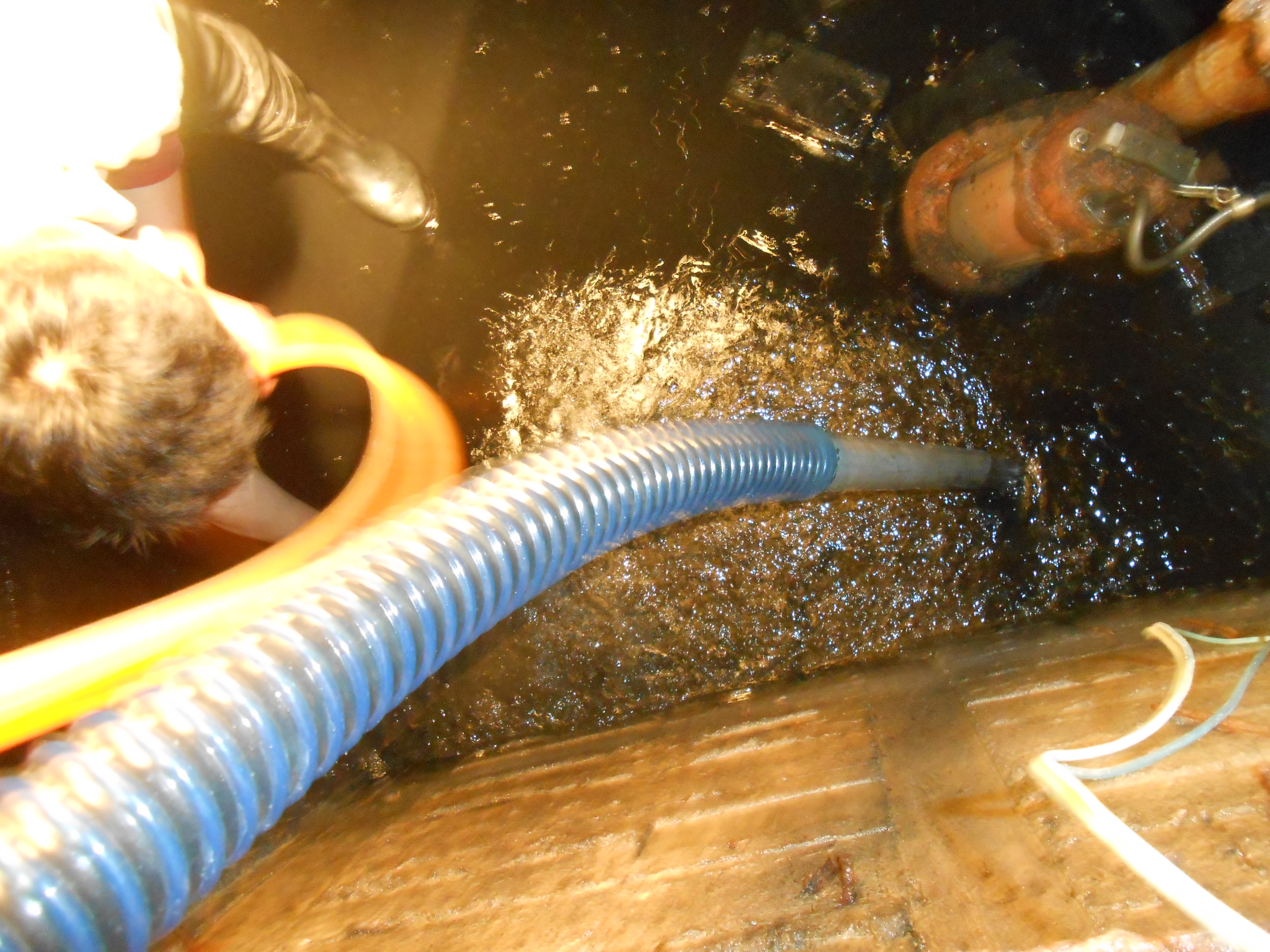 民和國中污水池清理