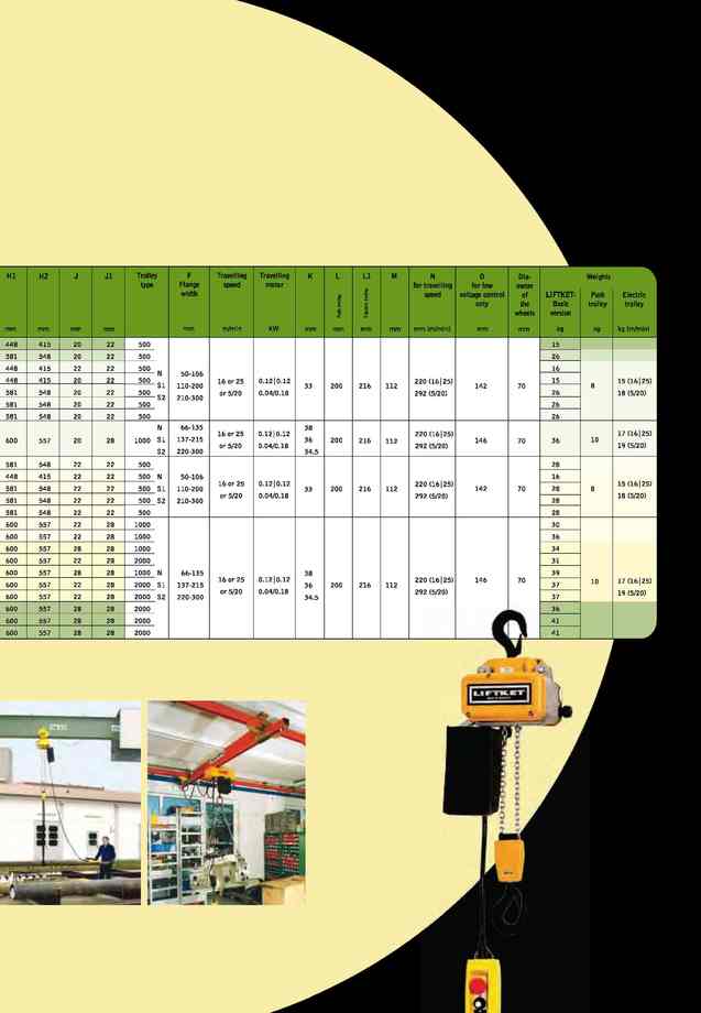 11.三相電動鍊條吊車125kg-2000kg