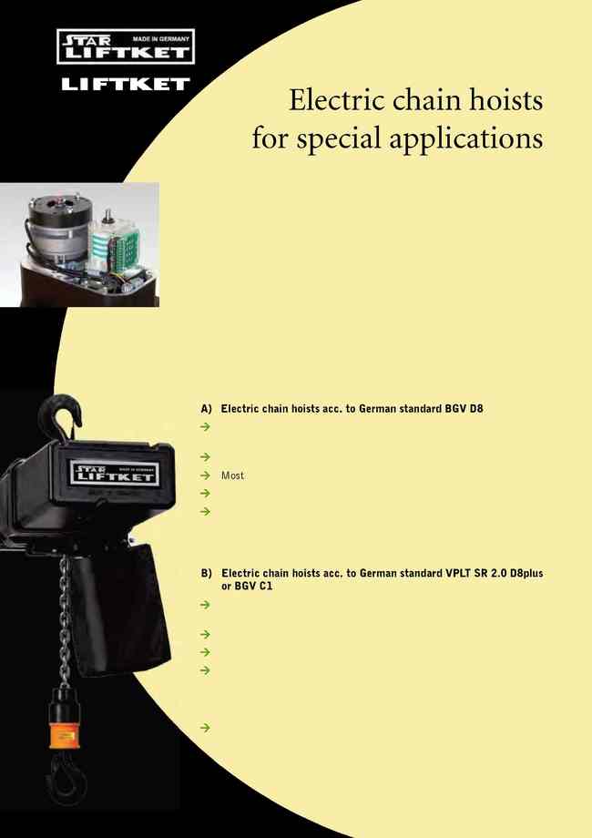 16.電動鍊條吊車-特殊應用