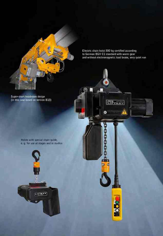 17.電動鍊條吊車-特殊應用