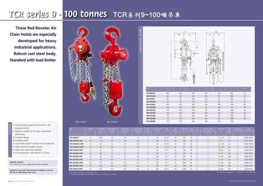 7.TCR系列9~100噸吊車