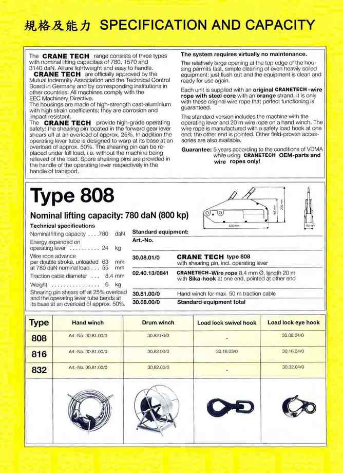 4-1.鋼索拉緊器配件及技術規格