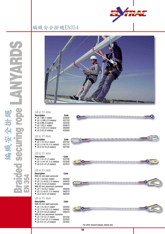 7-10.編織安全掛繩EN354