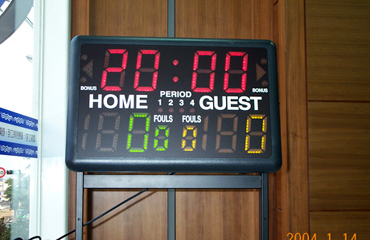 LED電子鐘匯率表計分板