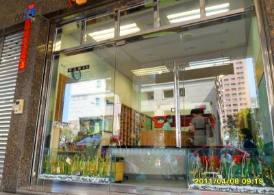 不銹鋼玻璃落地門